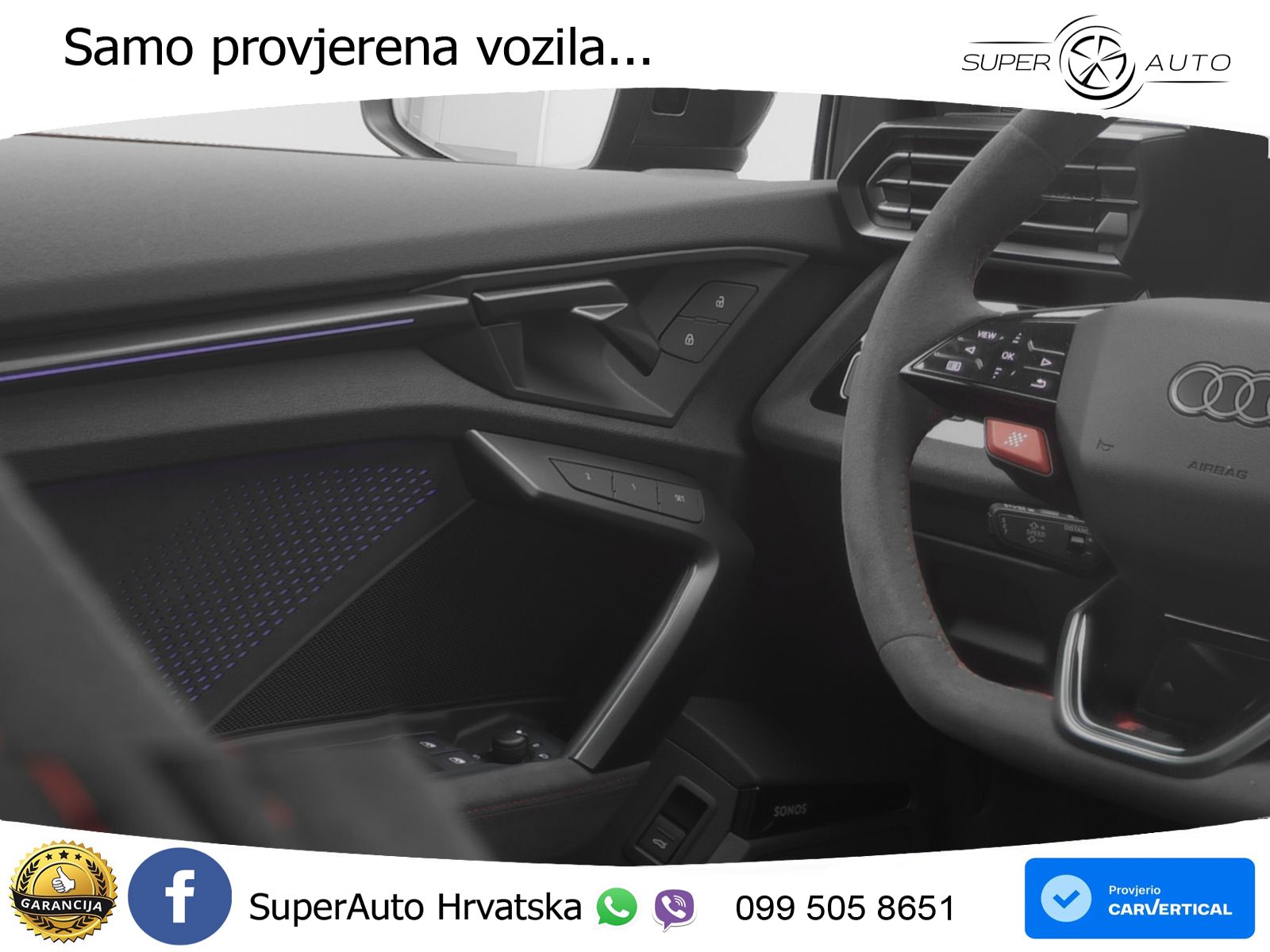 Audi RS3 Sedan 2.5 TFSI (400 KS) quattro S tronic LED+GR SJED+ACC