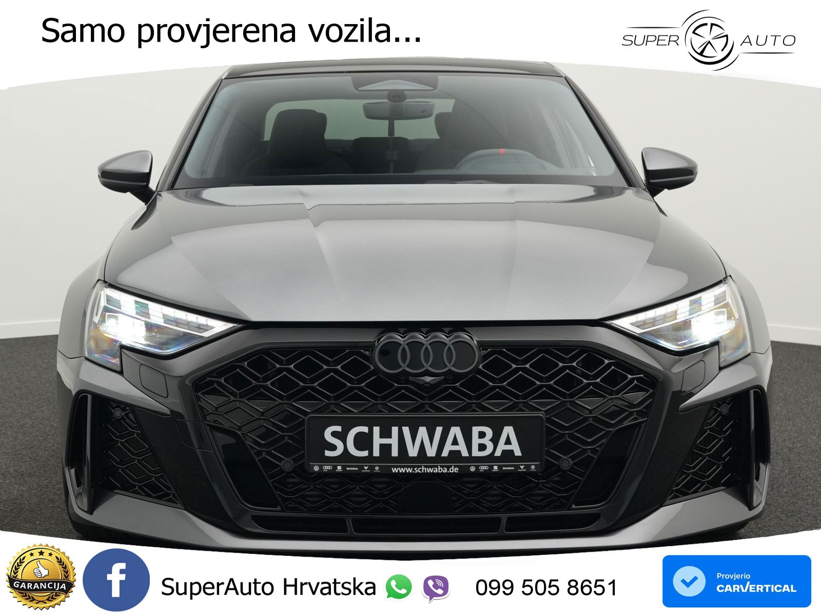Audi RS3 Sedan 2.5 TFSI (400 KS) quattro S tronic LED+GR SJED+ACC