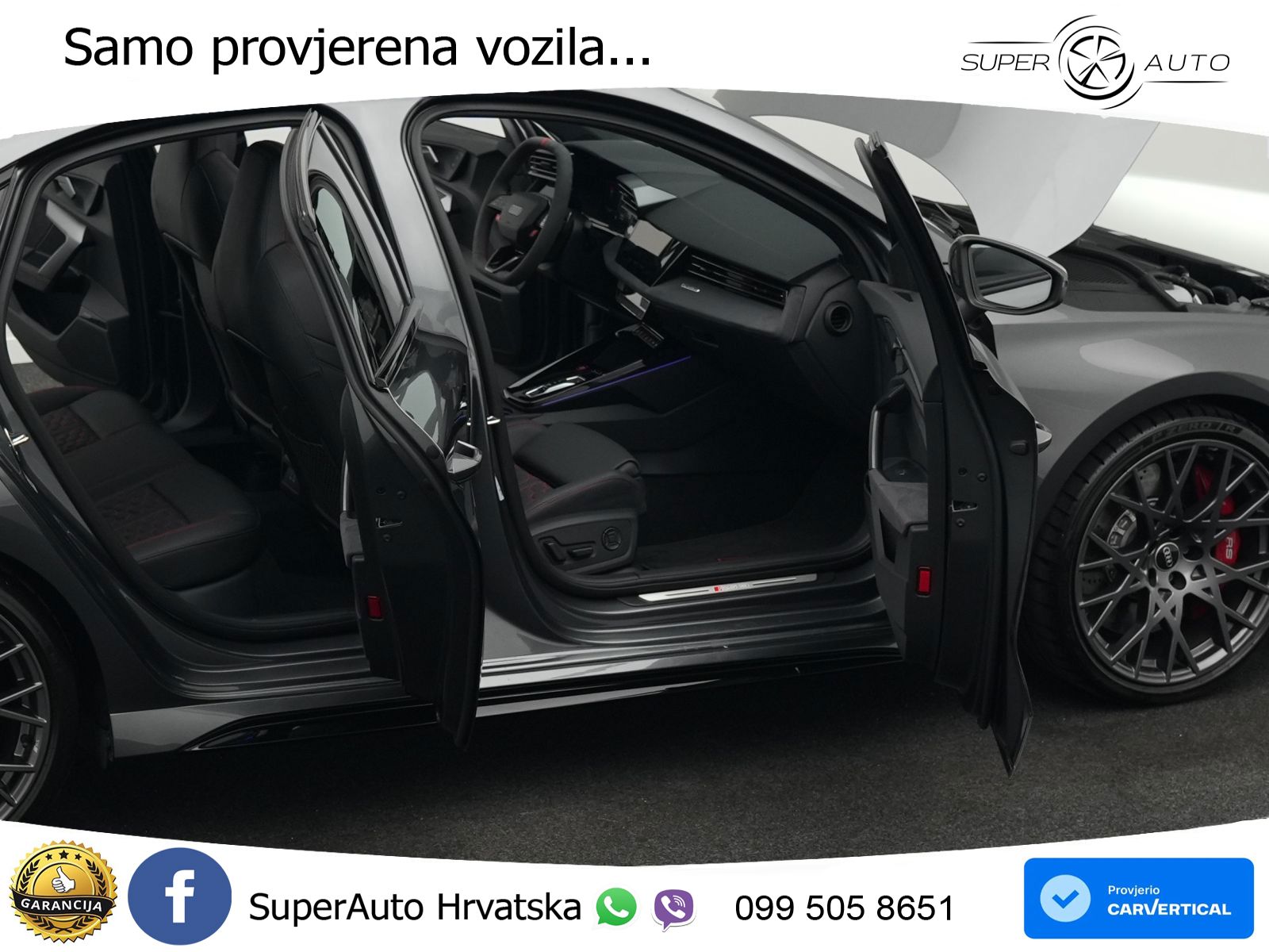 Audi RS3 Sedan 2.5 TFSI (400 KS) quattro S tronic LED+GR SJED+ACC