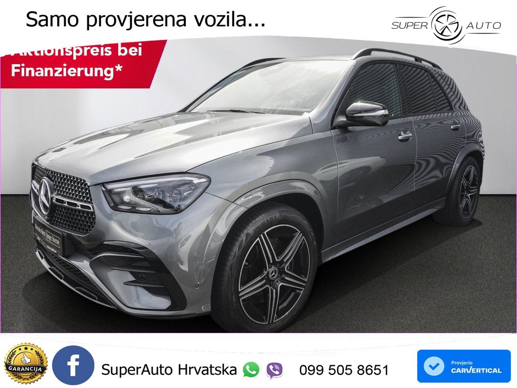 Mercedes GLE 450d (367 KS) EQ Boost 4MATIC 9G-TRONIC AMG LED+GR SJED+ACC