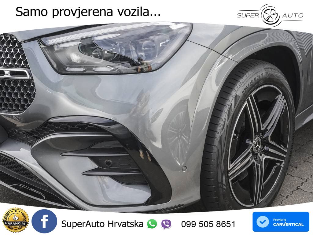 Mercedes GLE 450d (367 KS) EQ Boost 4MATIC 9G-TRONIC AMG LED+GR SJED+ACC