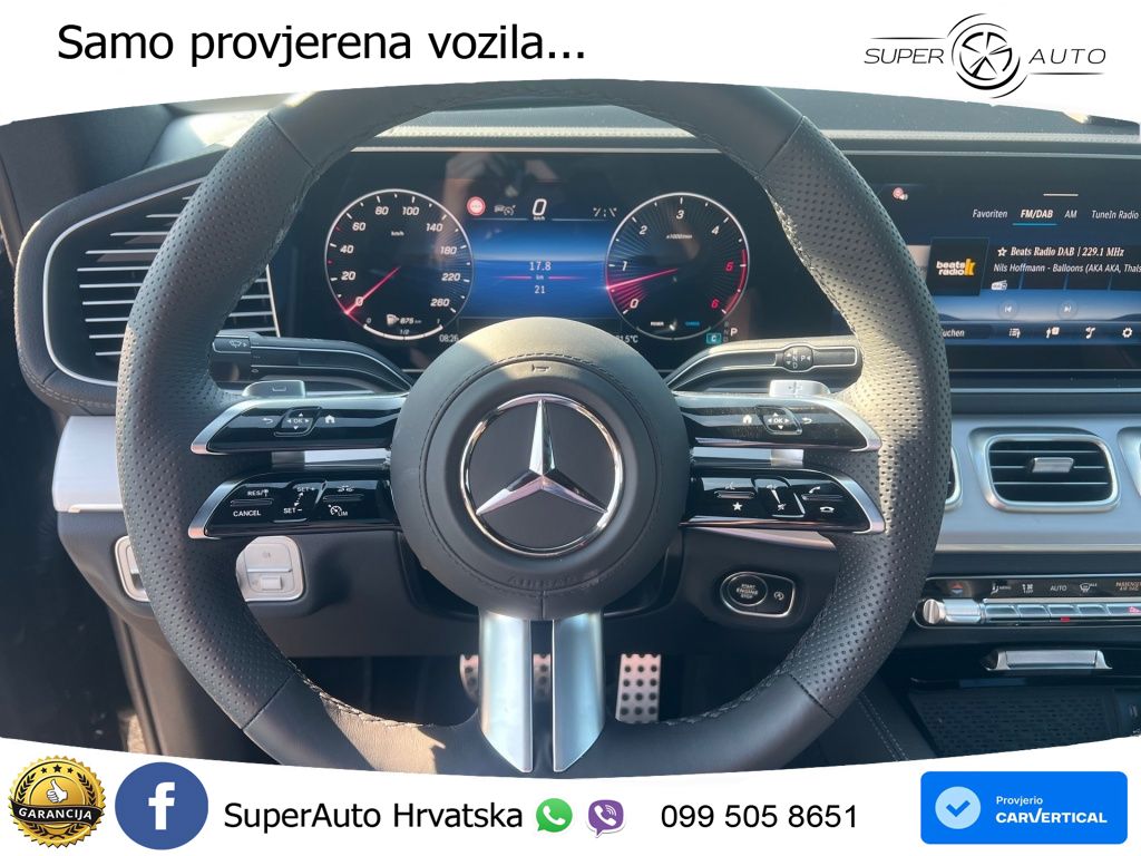 Mercedes GLE 450d (367 KS) EQ Boost 4MATIC 9G-TRONIC AMG LED+GR SJED+ACC
