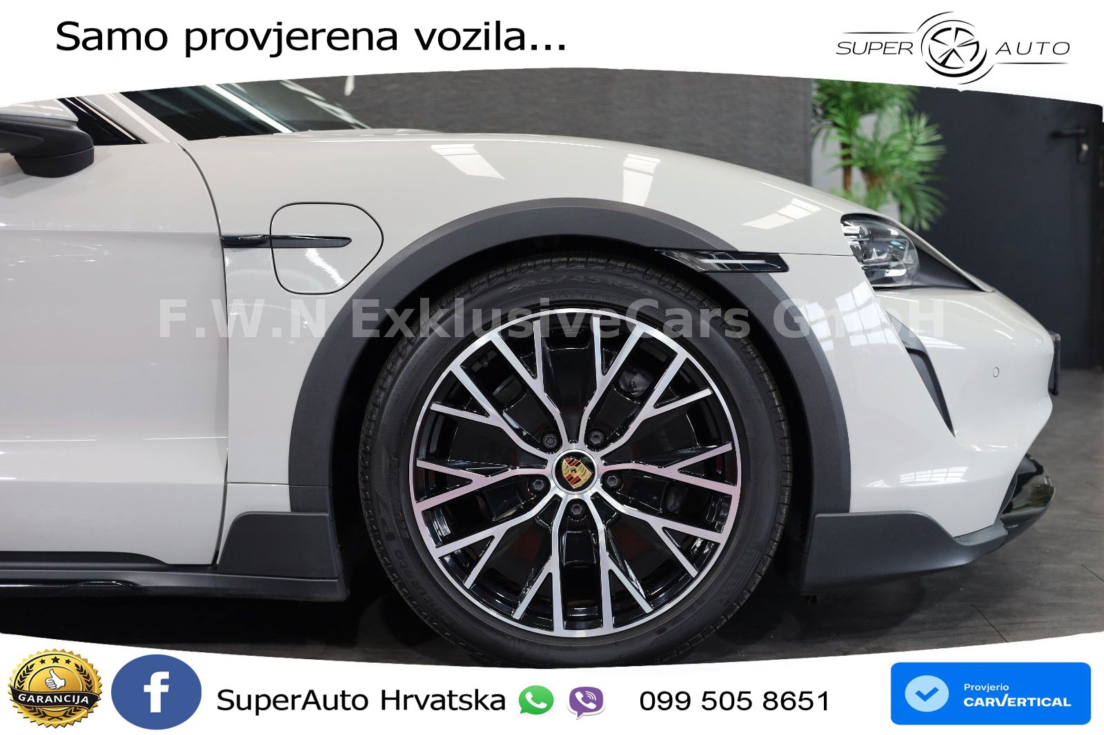 Porsche Taycan Cross Turismo 4 93.4 kWh (476 KS)