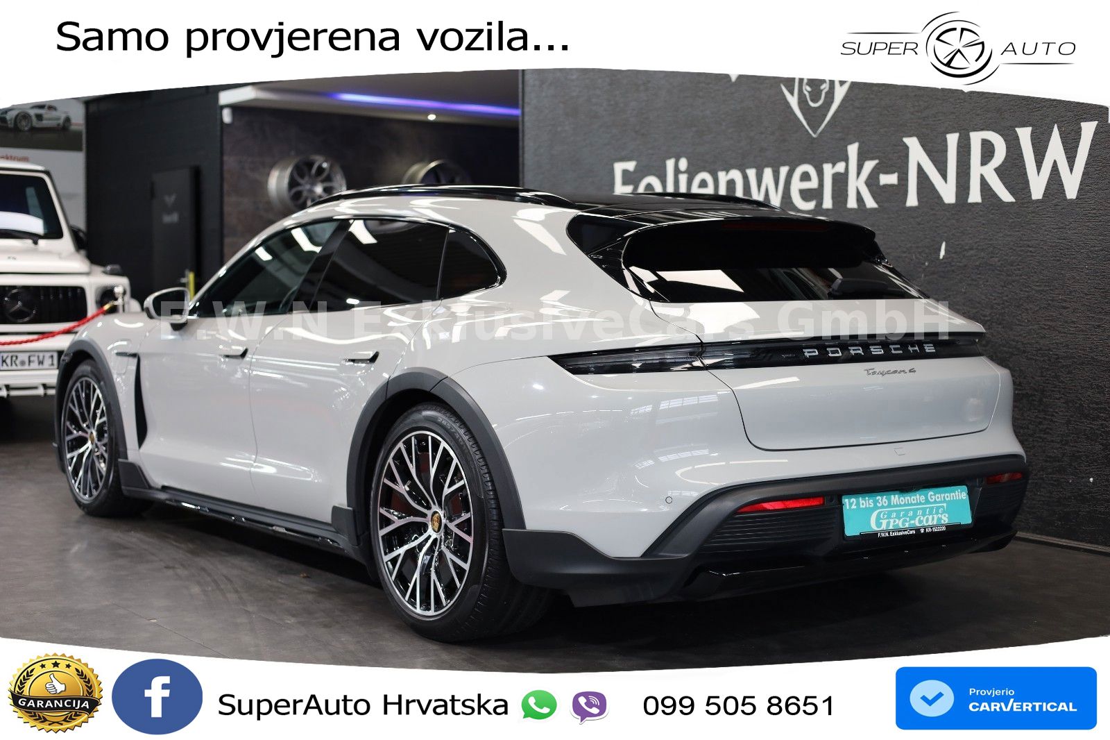 Porsche Taycan Cross Turismo 4 93.4 kWh (476 KS)