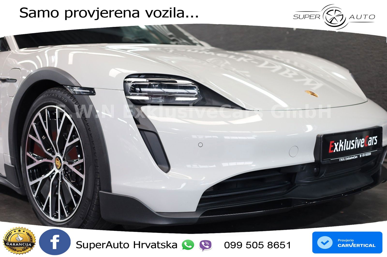 Porsche Taycan Cross Turismo 4 93.4 kWh (476 KS)