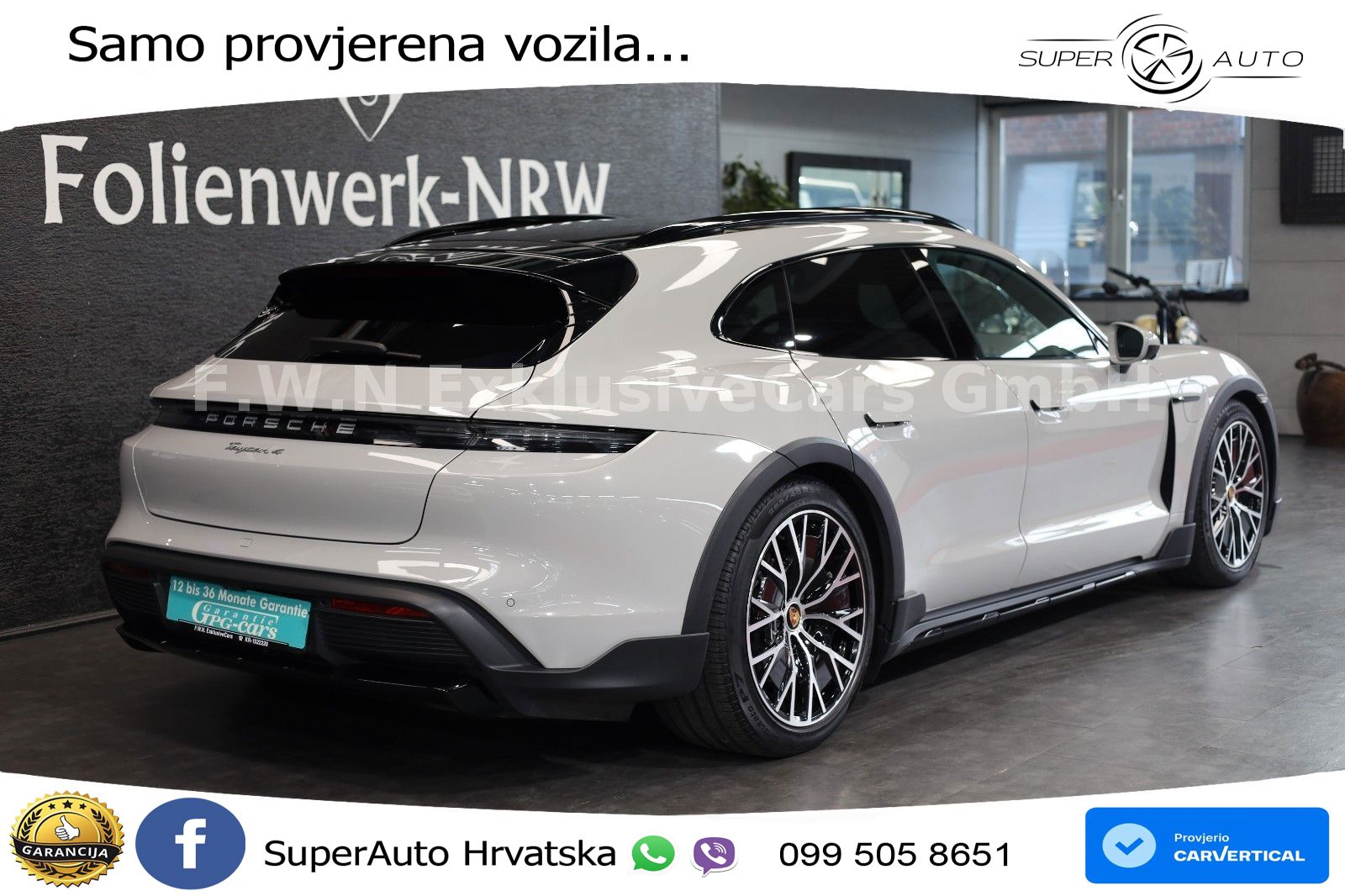 Porsche Taycan Cross Turismo 4 93.4 kWh (476 KS)