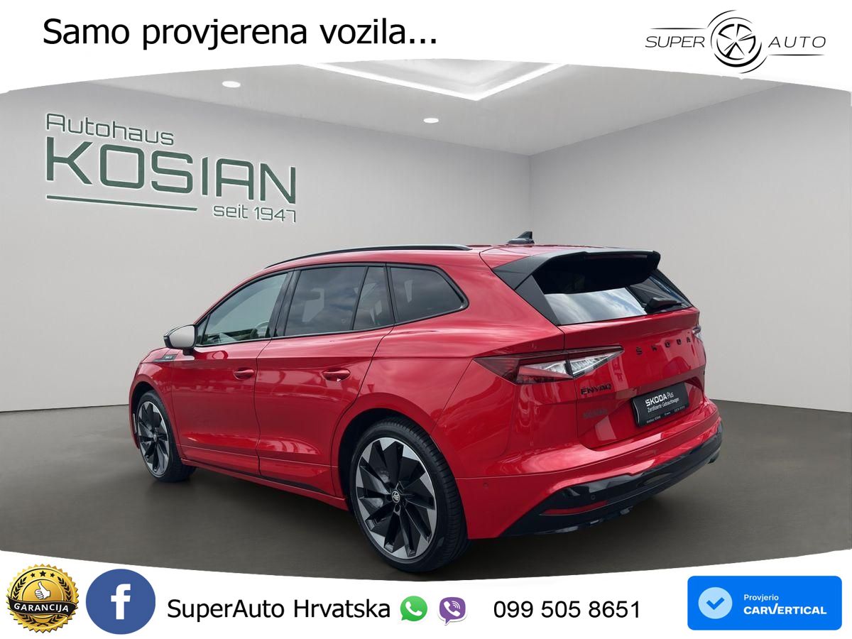 Škoda Enyaq iV 80x 82 kWh (265 KS) AWD SportLine LED+GR SJED+ACC