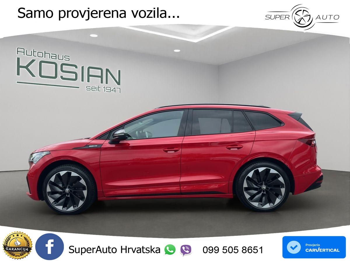 Škoda Enyaq iV 80x 82 kWh (265 KS) AWD SportLine LED+GR SJED+ACC