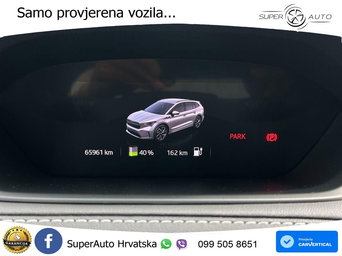 Škoda Enyaq iV 80x 82 kWh (265 KS) AWD SportLine LED+GR SJED+ACC