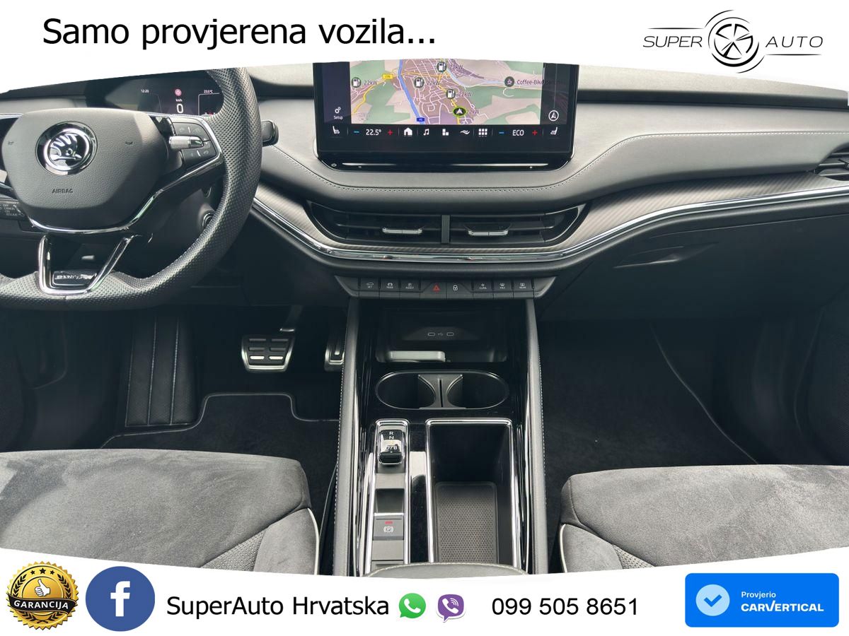 Škoda Enyaq iV 80x 82 kWh (265 KS) AWD SportLine LED+GR SJED+ACC