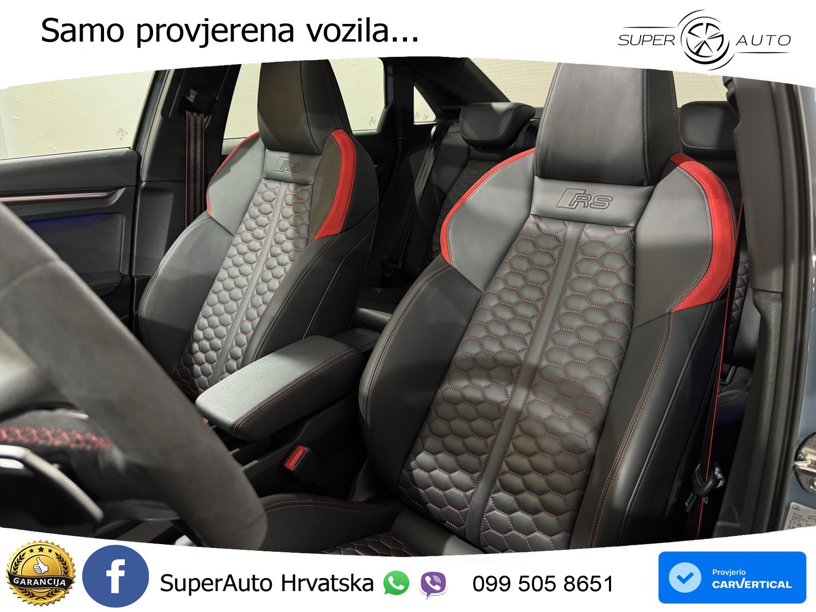 Audi RS3 Sedan 2.5 TFSI (400 KS) quattro S tronic LED+GR SJED+ACC