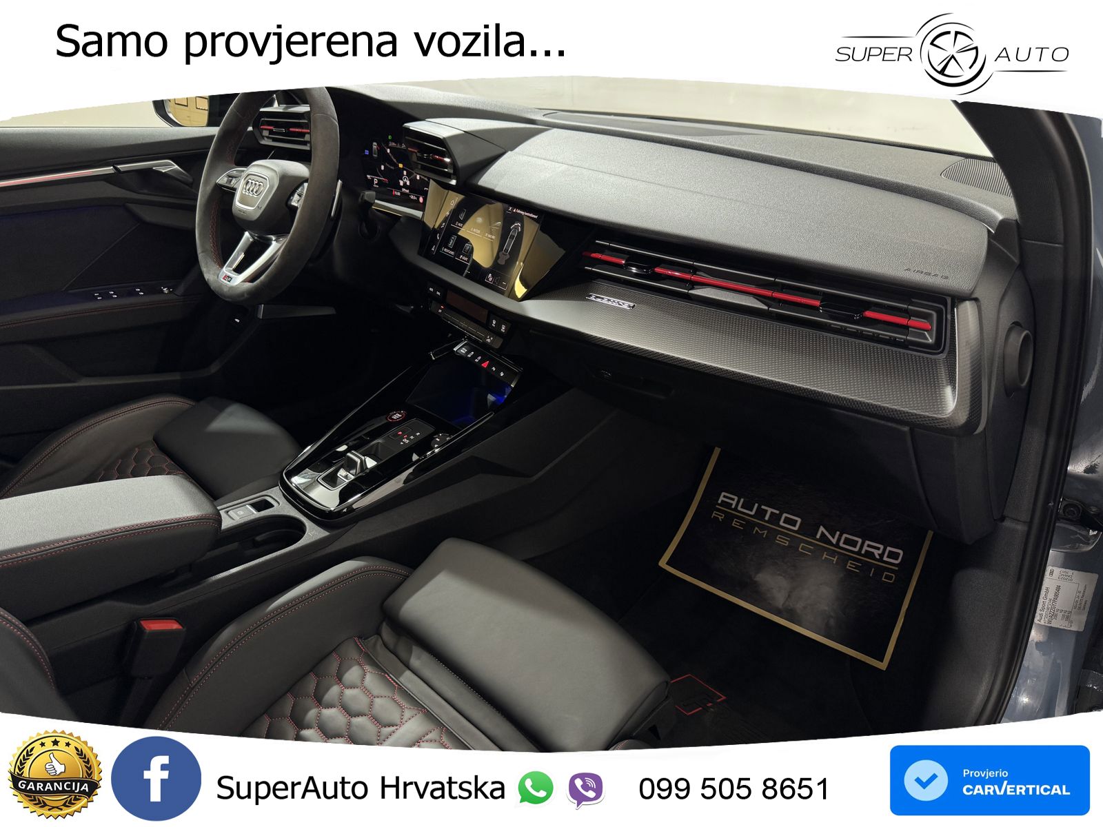 Audi RS3 Sedan 2.5 TFSI (400 KS) quattro S tronic LED+GR SJED+ACC