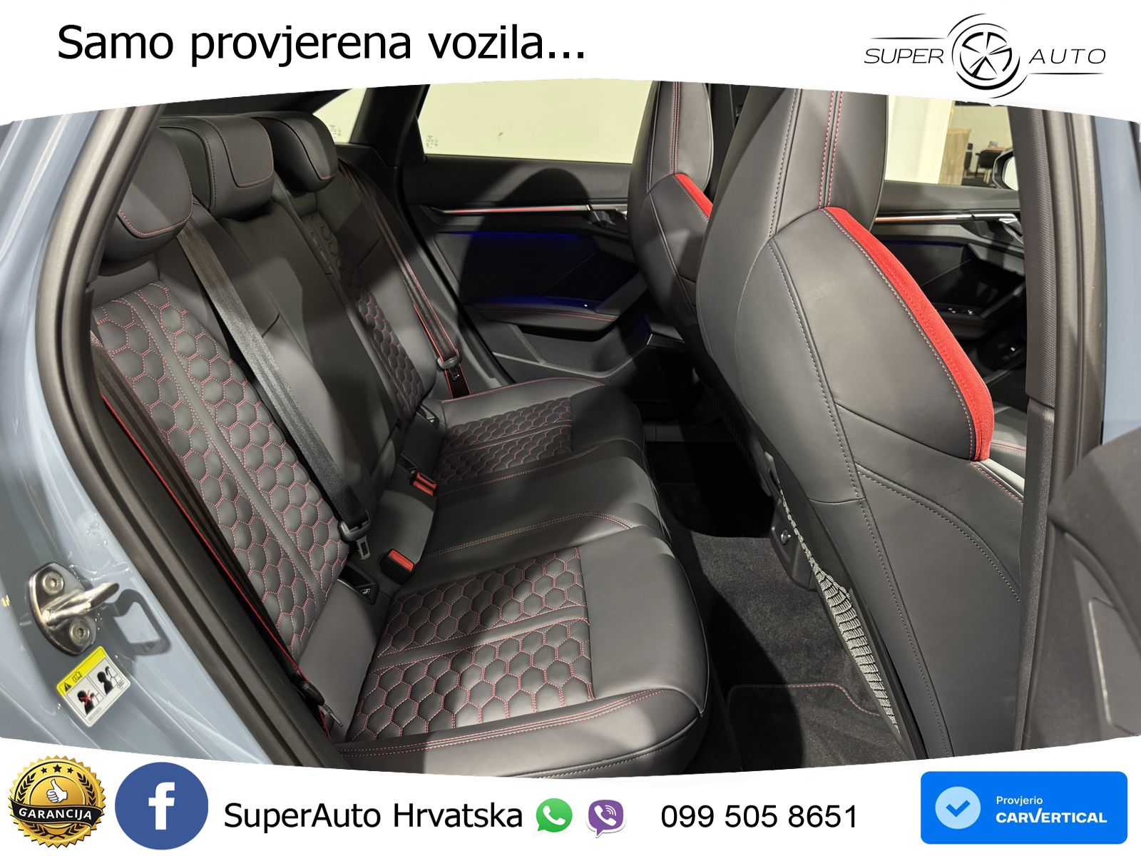 Audi RS3 Sedan 2.5 TFSI (400 KS) quattro S tronic LED+GR SJED+ACC