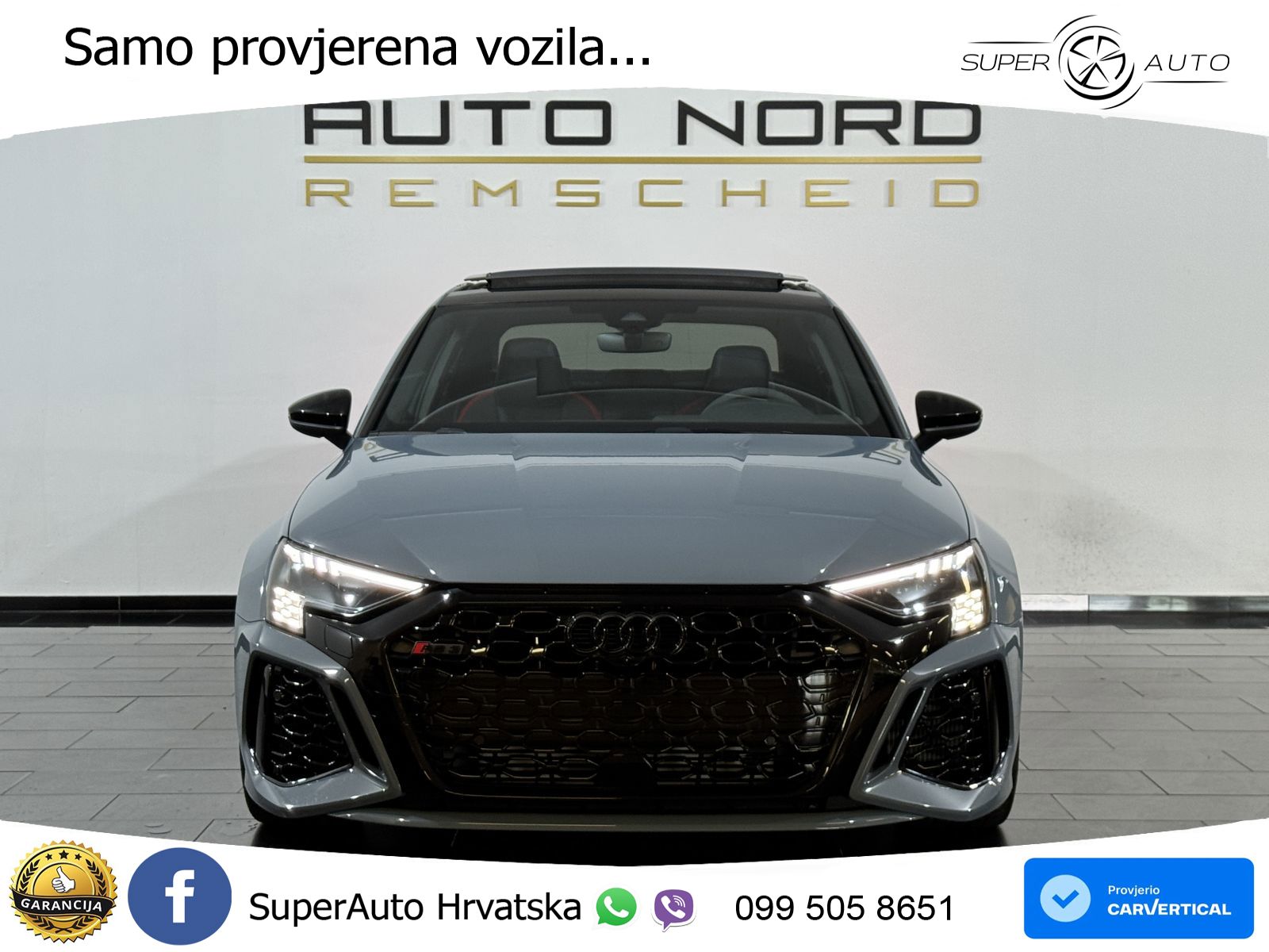 Audi RS3 Sedan 2.5 TFSI (400 KS) quattro S tronic LED+GR SJED+ACC
