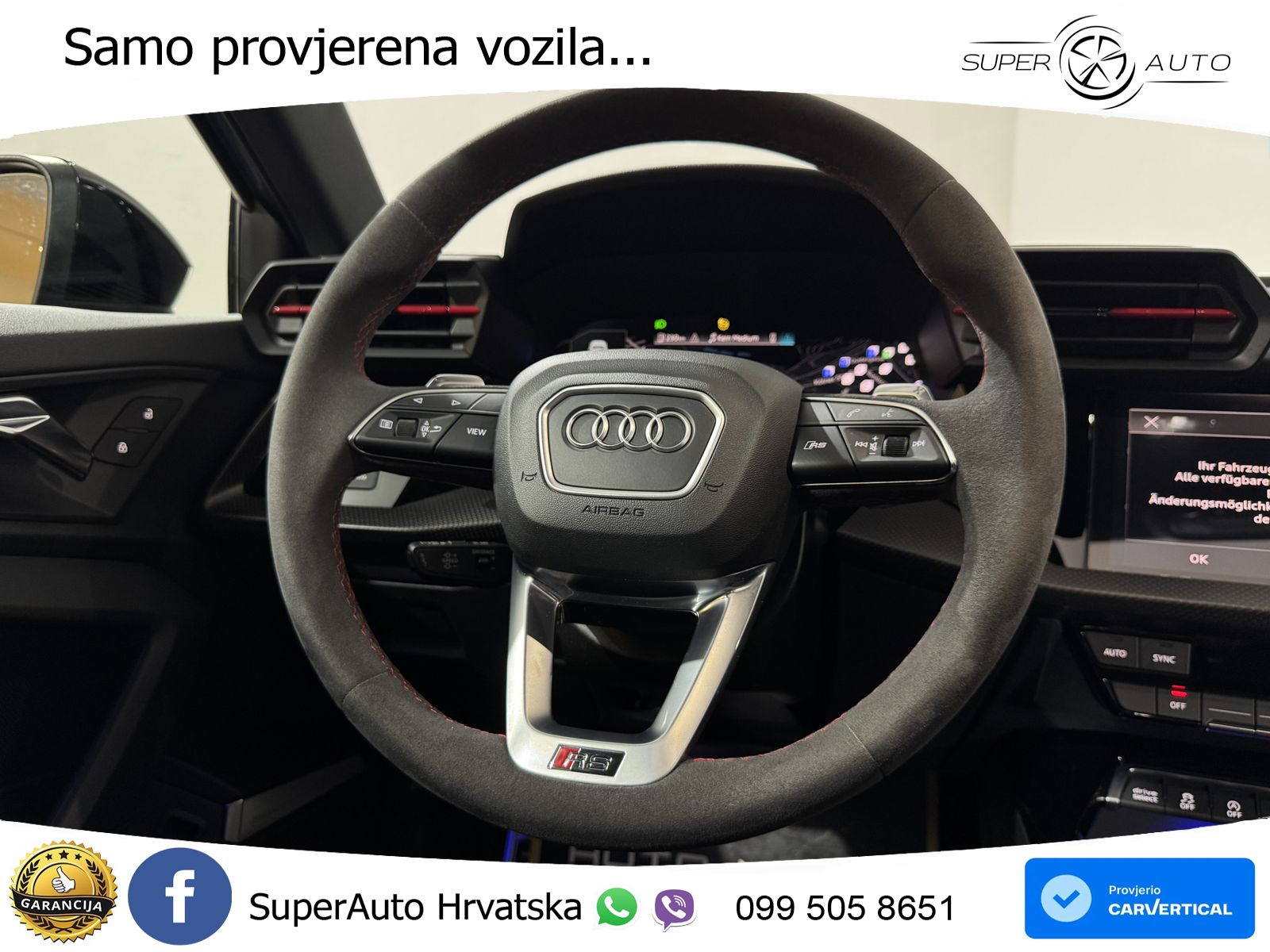 Audi RS3 Sedan 2.5 TFSI (400 KS) quattro S tronic LED+GR SJED+ACC