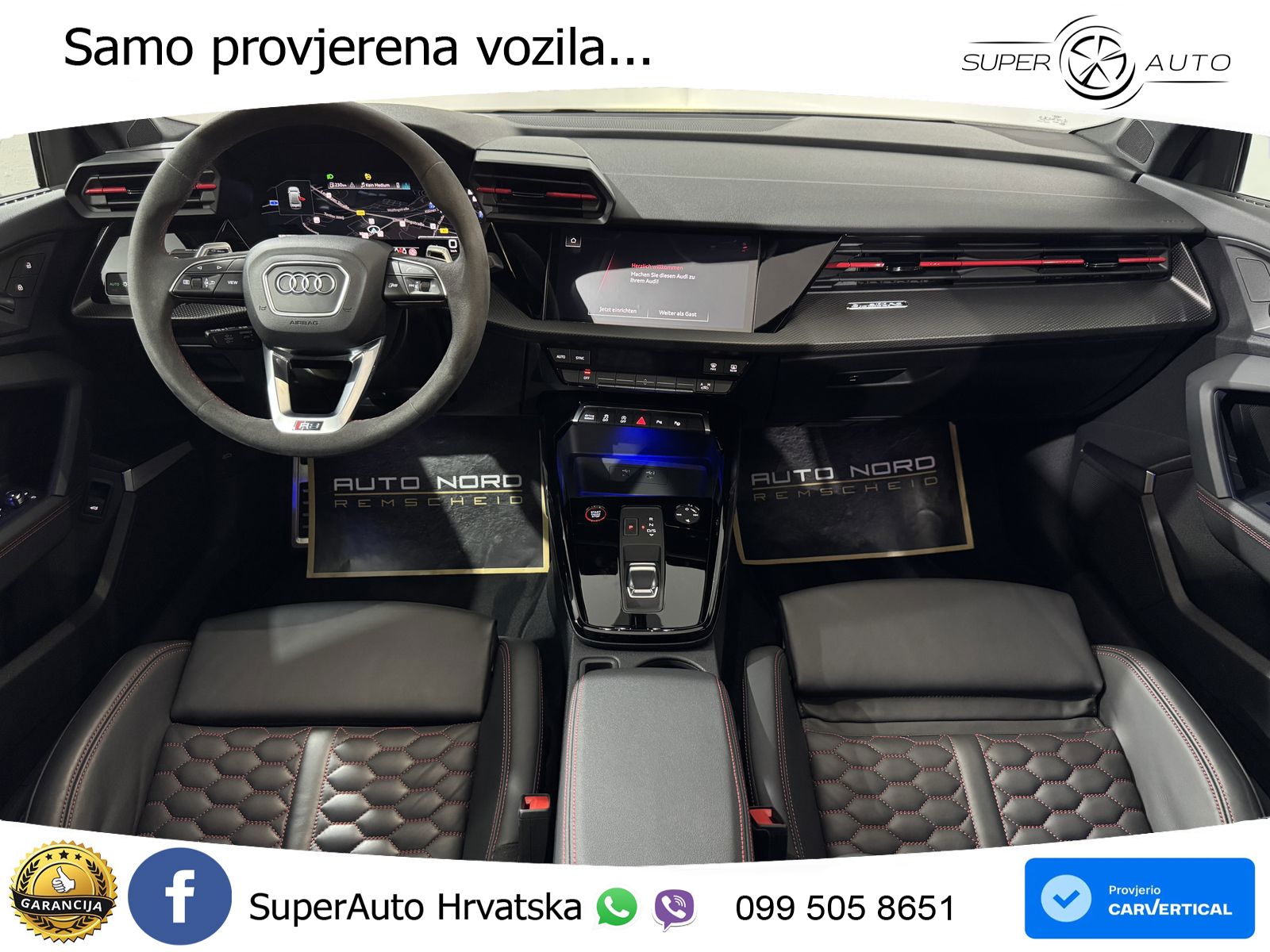 Audi RS3 Sedan 2.5 TFSI (400 KS) quattro S tronic LED+GR SJED+ACC