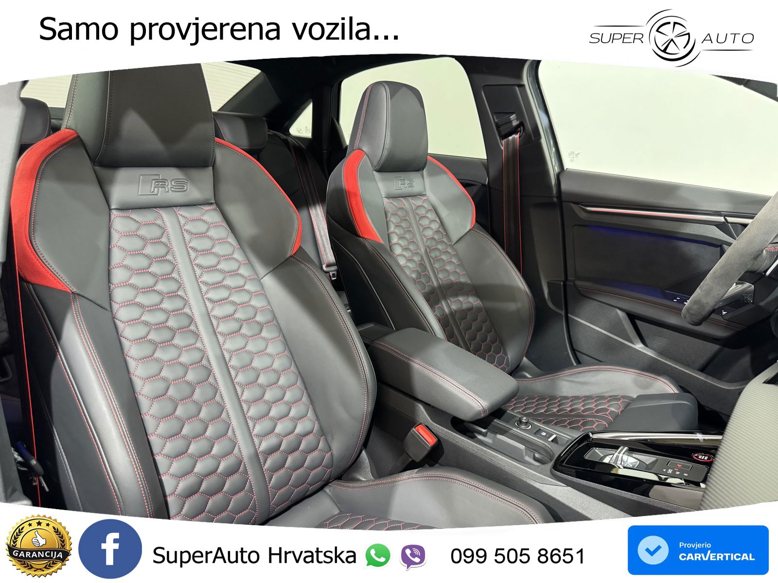 Audi RS3 Sedan 2.5 TFSI (400 KS) quattro S tronic LED+GR SJED+ACC
