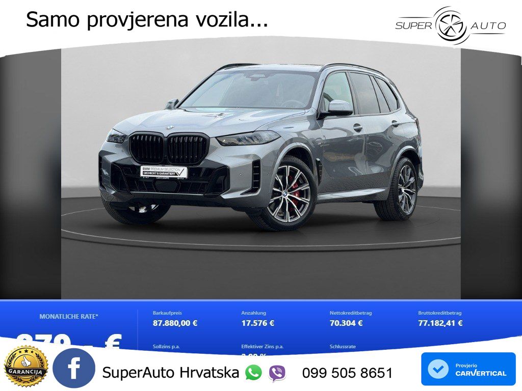 BMW X5 40d (352 KS) xDrive Steptronic LED+GR SJED+ACC