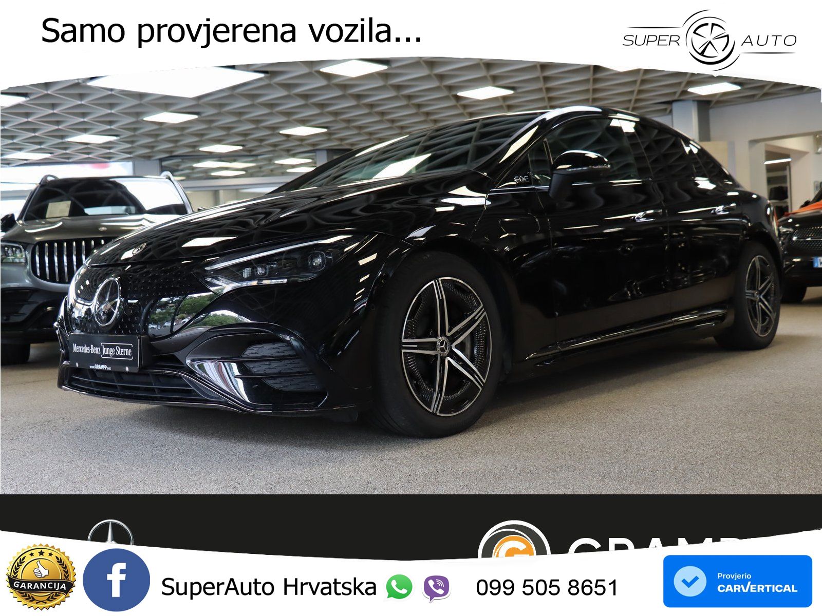 Mercedes EQE 500 100 kWh (408 KS) 4MATIC AMG ACC+HEAD+GR SJED+360+PANO