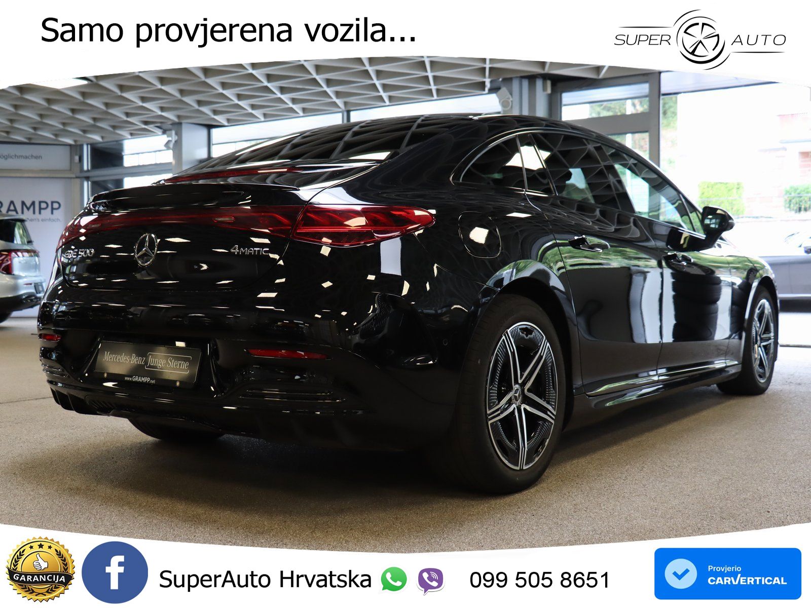 Mercedes EQE 500 100 kWh (408 KS) 4MATIC AMG ACC+HEAD+GR SJED+360+PANO