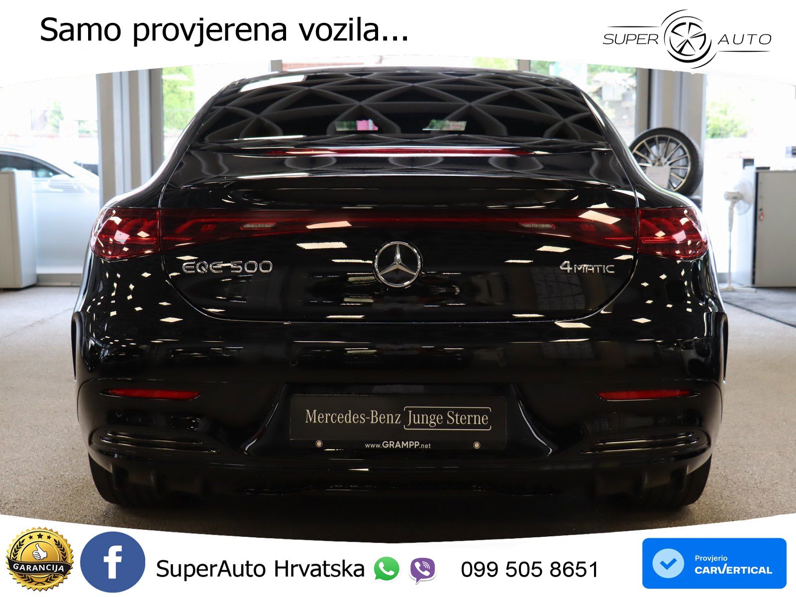 Mercedes EQE 500 100 kWh (408 KS) 4MATIC AMG ACC+HEAD+GR SJED+360+PANO