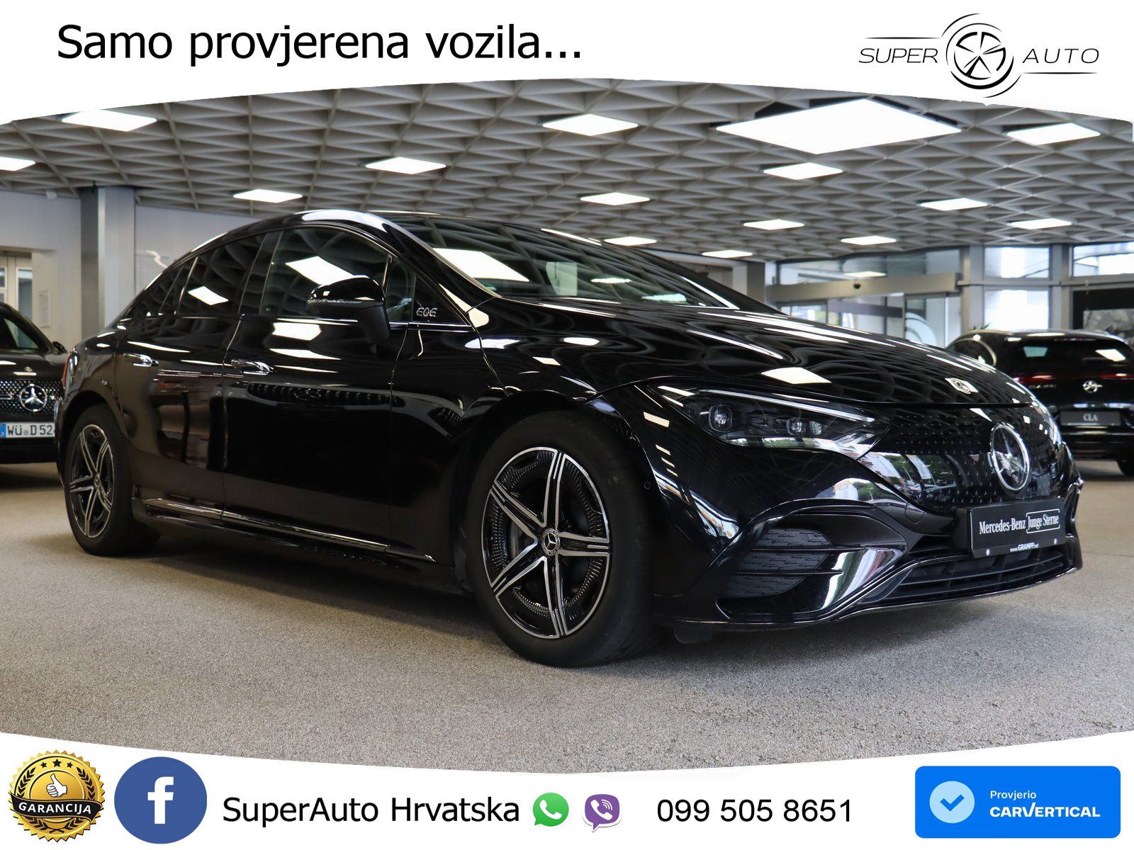 Mercedes EQE 500 100 kWh (408 KS) 4MATIC AMG ACC+HEAD+GR SJED+360+PANO