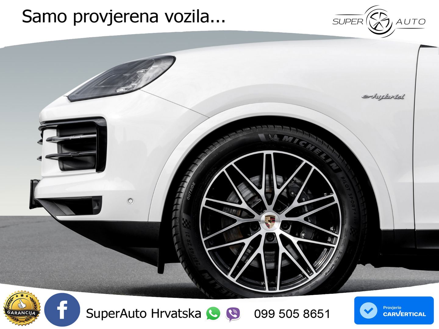 Porsche Cayenne 3.0 V6 (470 KS) E-Hybrid Tiptronic S