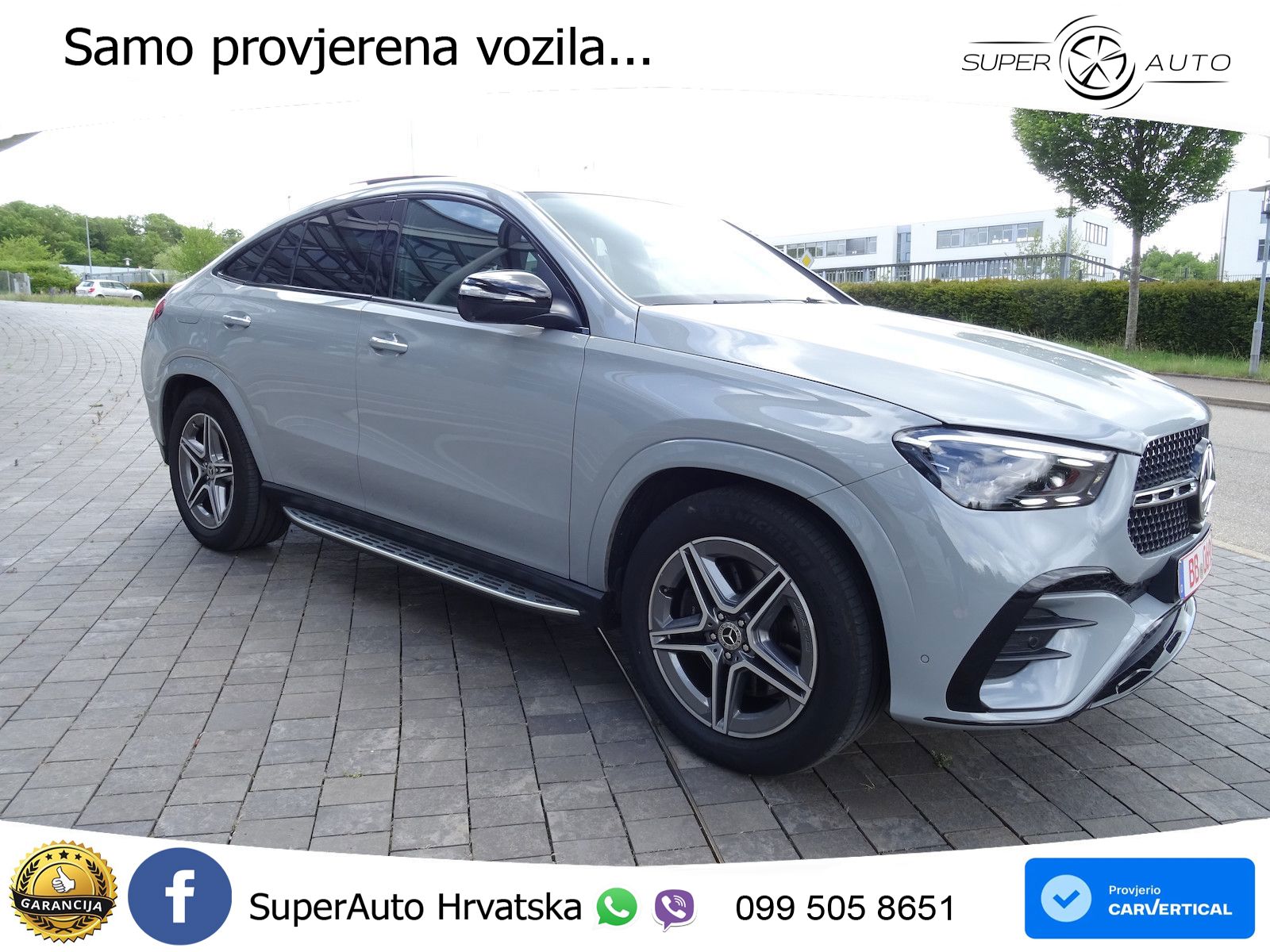 Mercedes GLE Coupe 300d (269 KS) EQ Boost 4MATIC 9G-TRONIC AMG ZRAČNI+ACC+GR SJED+KAM+PANO