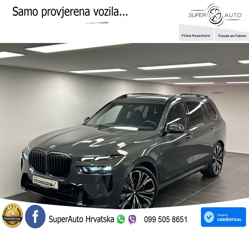 BMW X7 40d (352 KS) xDrive Steptronic LED+GR SJED+ACC