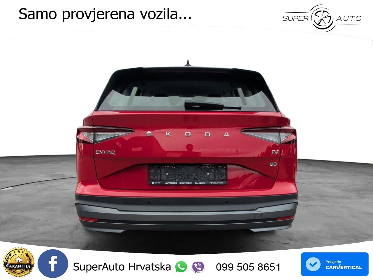 Škoda Enyaq iV 80 82 kWh (204 KS) Selection LED+GR SJED+ACC