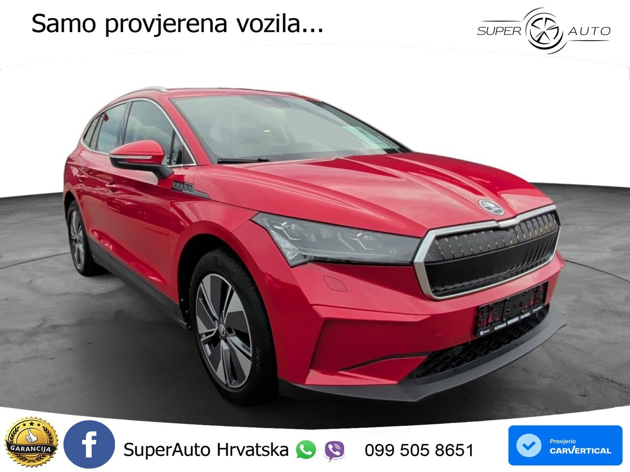 Škoda Enyaq iV 80 82 kWh (204 KS) Selection LED+GR SJED+ACC
