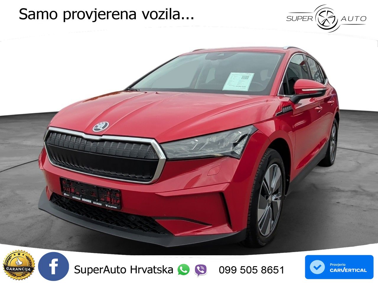 Škoda Enyaq iV 80 82 kWh (204 KS) Selection LED+GR SJED+ACC