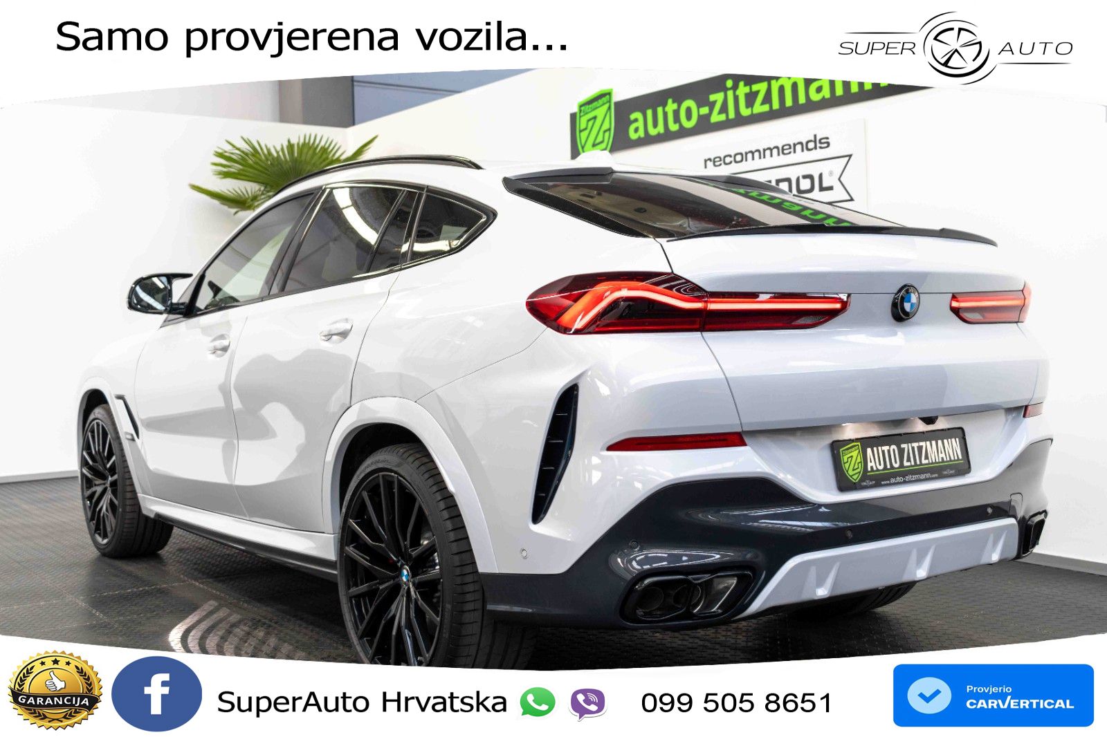 BMW X6 M60i V8 (530 KS) xDrive Steptronic LED+GR SJED+ACC