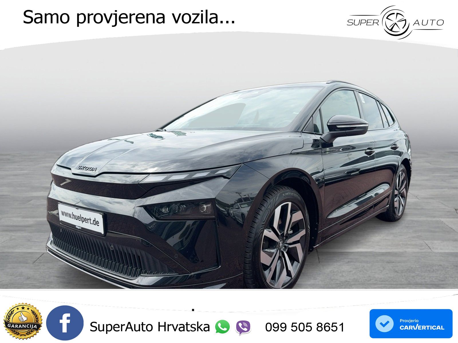 Škoda Enyaq 60 63 kWh (204 KS) SportLine LED+GR SJED+ACC