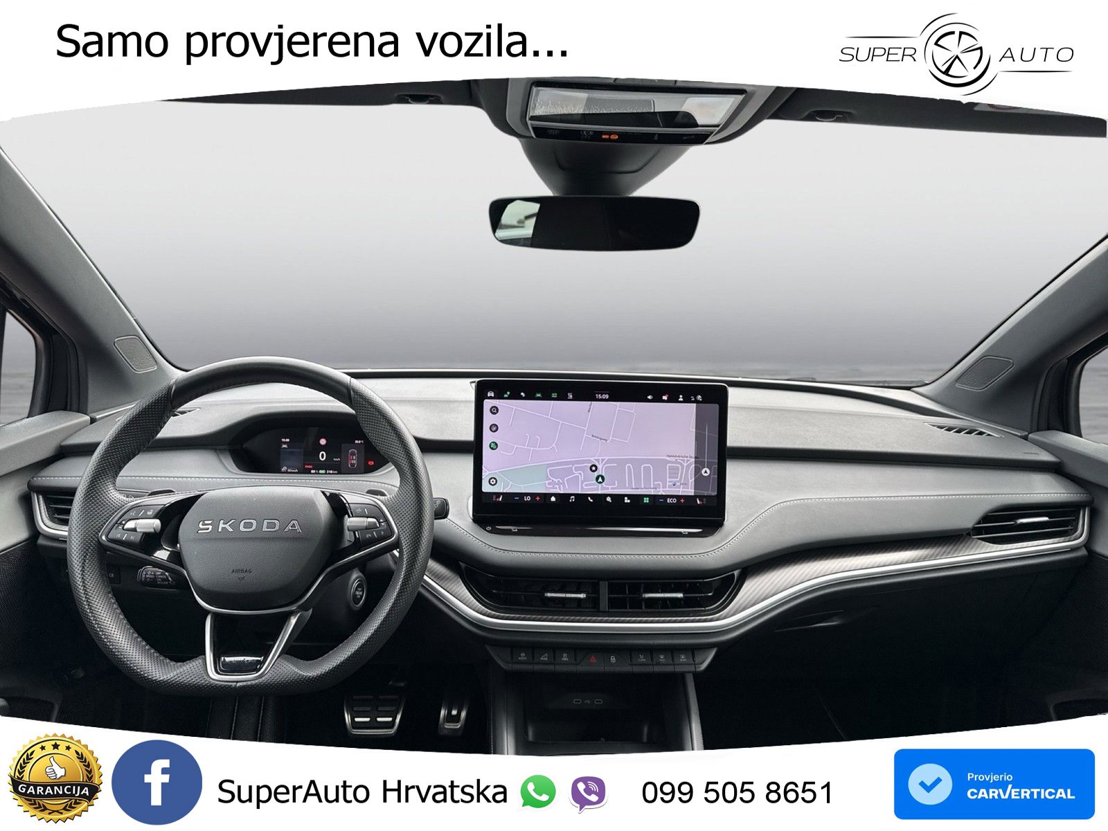 Škoda Enyaq 60 63 kWh (204 KS) SportLine LED+GR SJED+ACC