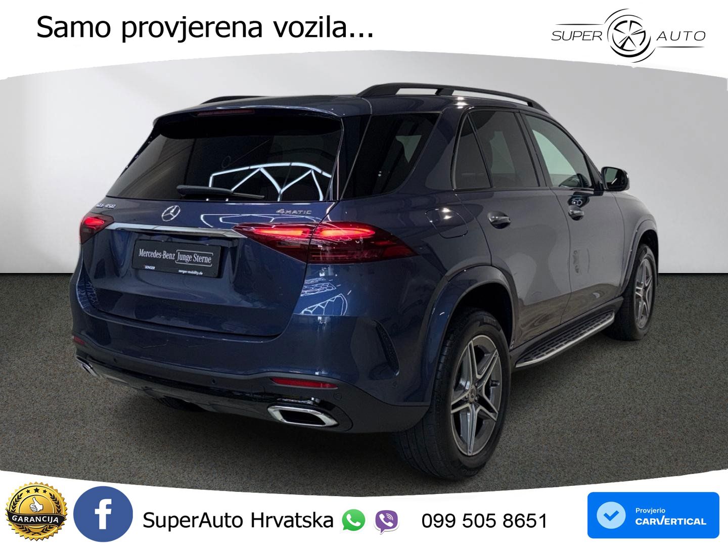 Mercedes GLE 450 3.0 (381 KS) EQ Boost 4MATIC 9G-TRONIC AMG LED+GR SJED+ACC
