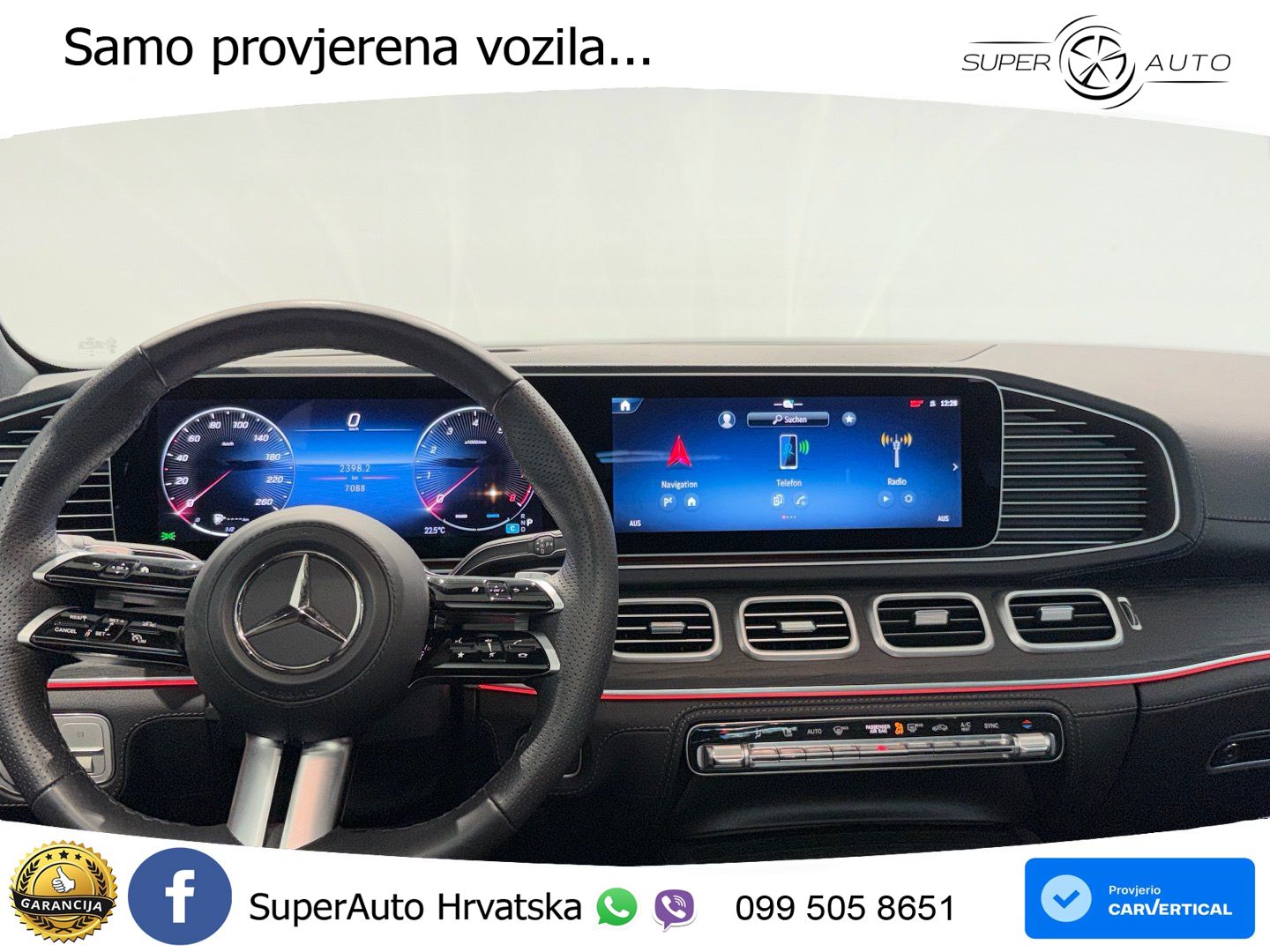 Mercedes GLE 450 3.0 (381 KS) EQ Boost 4MATIC 9G-TRONIC AMG LED+GR SJED+ACC