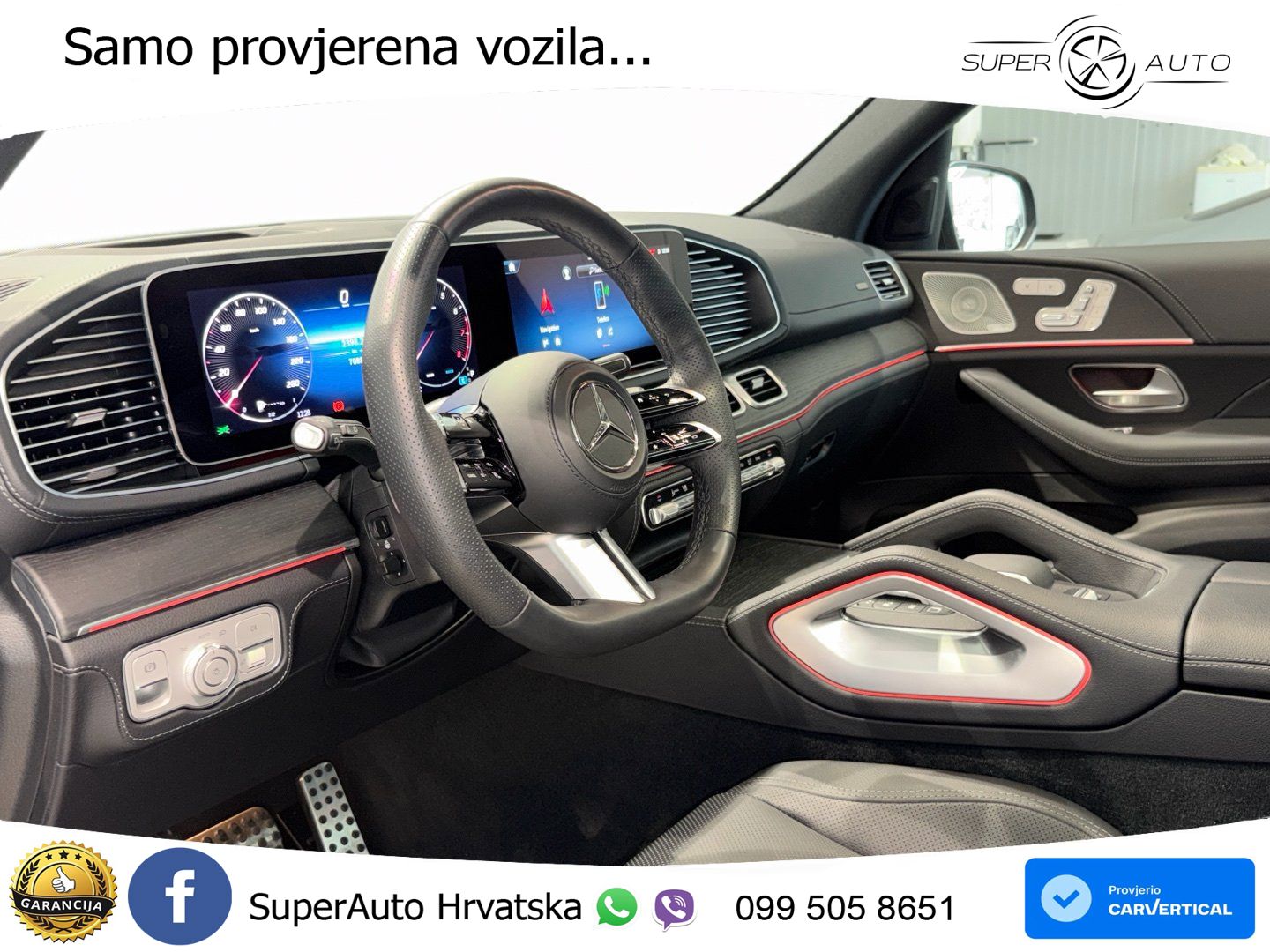 Mercedes GLE 450 3.0 (381 KS) EQ Boost 4MATIC 9G-TRONIC AMG LED+GR SJED+ACC