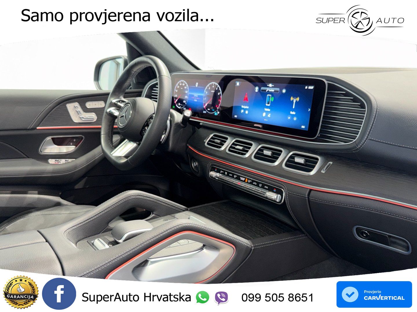 Mercedes GLE 450 3.0 (381 KS) EQ Boost 4MATIC 9G-TRONIC AMG LED+GR SJED+ACC