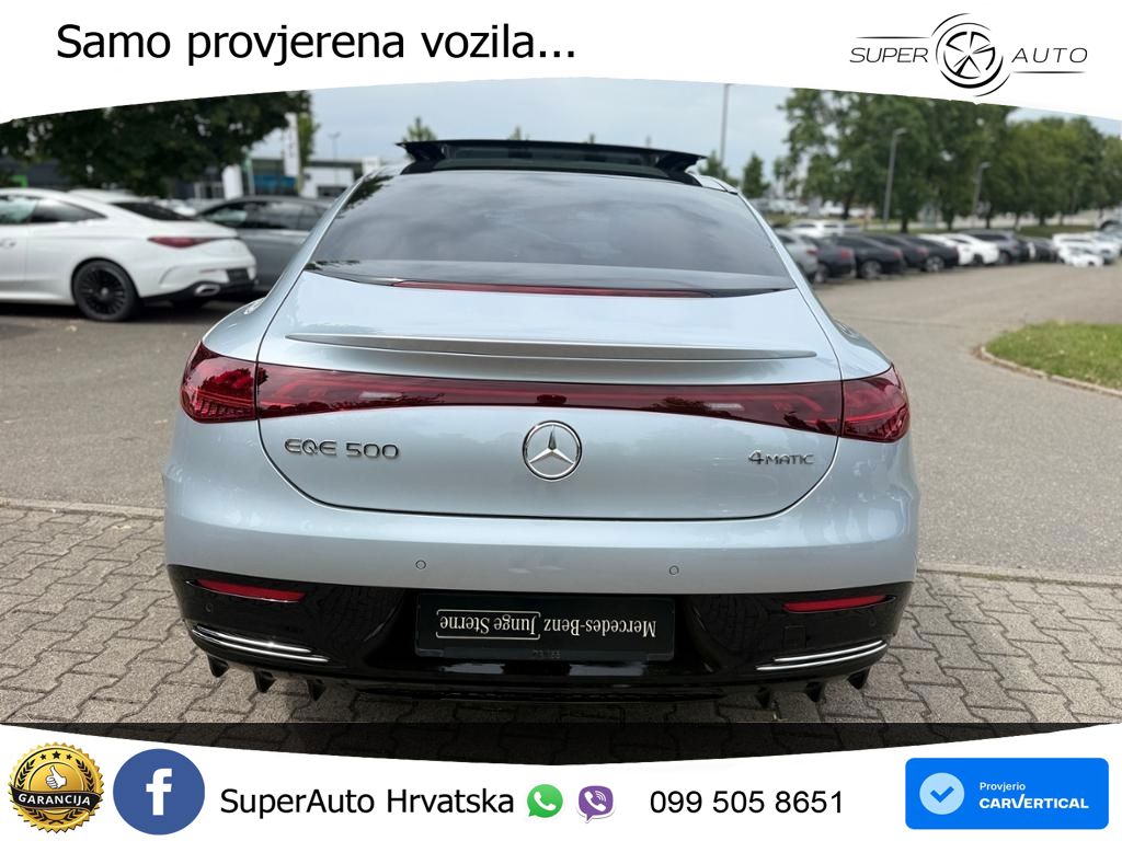 Mercedes EQE 500 100 kWh (408 KS) 4MATIC AMG ACC+HEAD+GR SJED+360+PANO