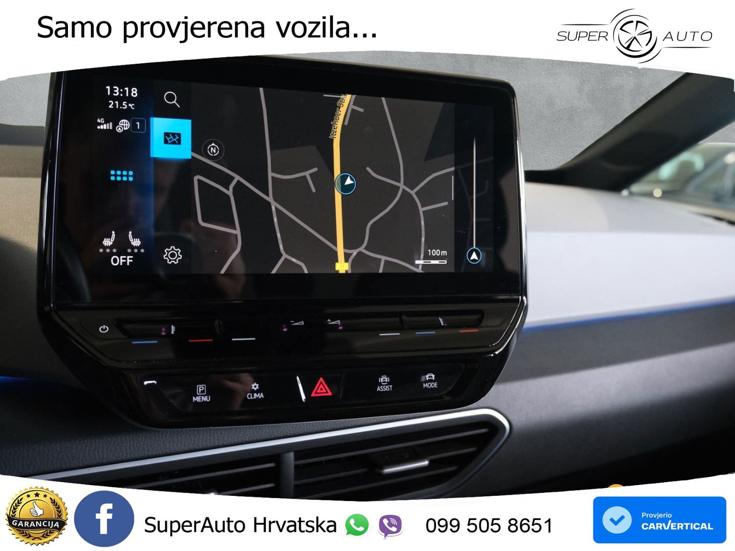 Volkswagen ID.3 Pro Performance 62 kWh (204 KS) LED+GR SJED+ACC