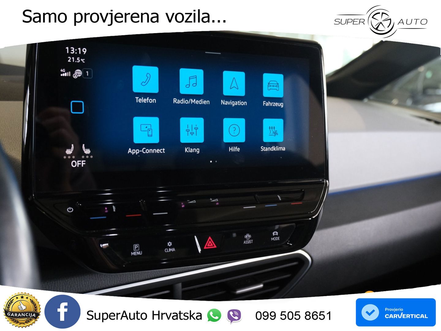 Volkswagen ID.3 Pro Performance 62 kWh (204 KS) LED+GR SJED+ACC
