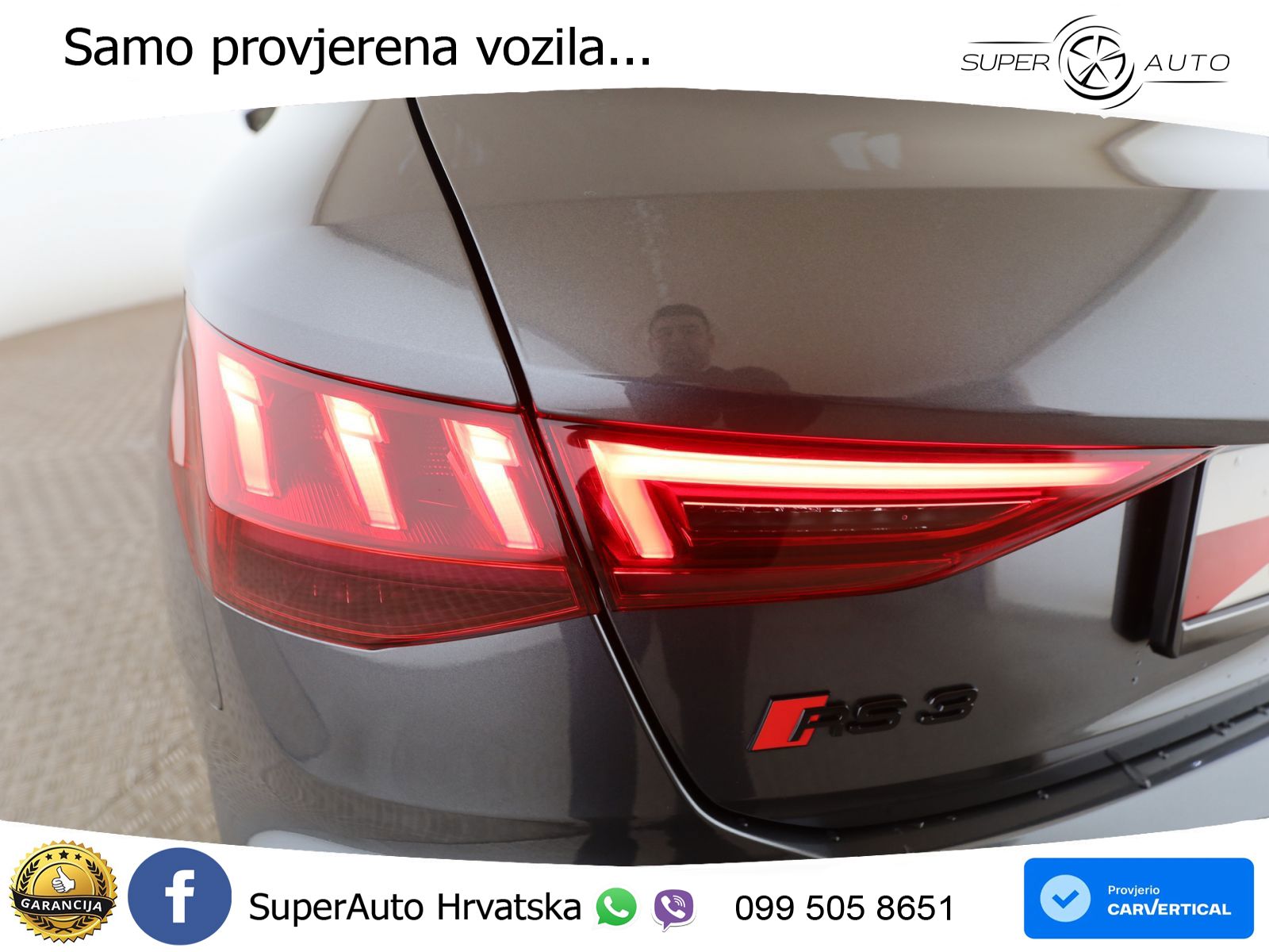Audi RS3 Sportback 2.5 TFSI (400 KS) quattro S tronic LED+GR SJED+ACC