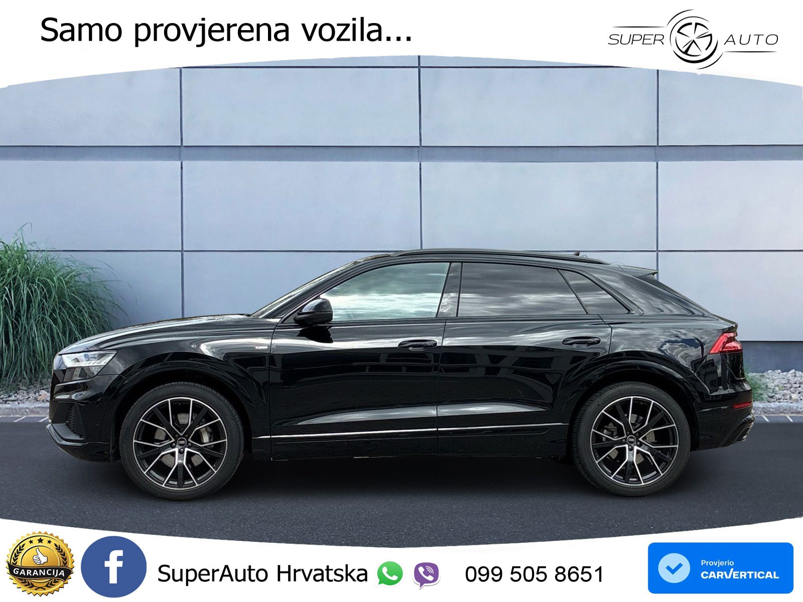 Audi Q8 50 TDI V6 (286 KS) quattro Tiptronic S line LED+GR SJED+ACC