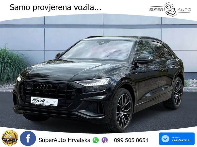 Audi Q8 50 TDI V6 (286 KS) quattro Tiptronic S line LED+GR SJED+ACC