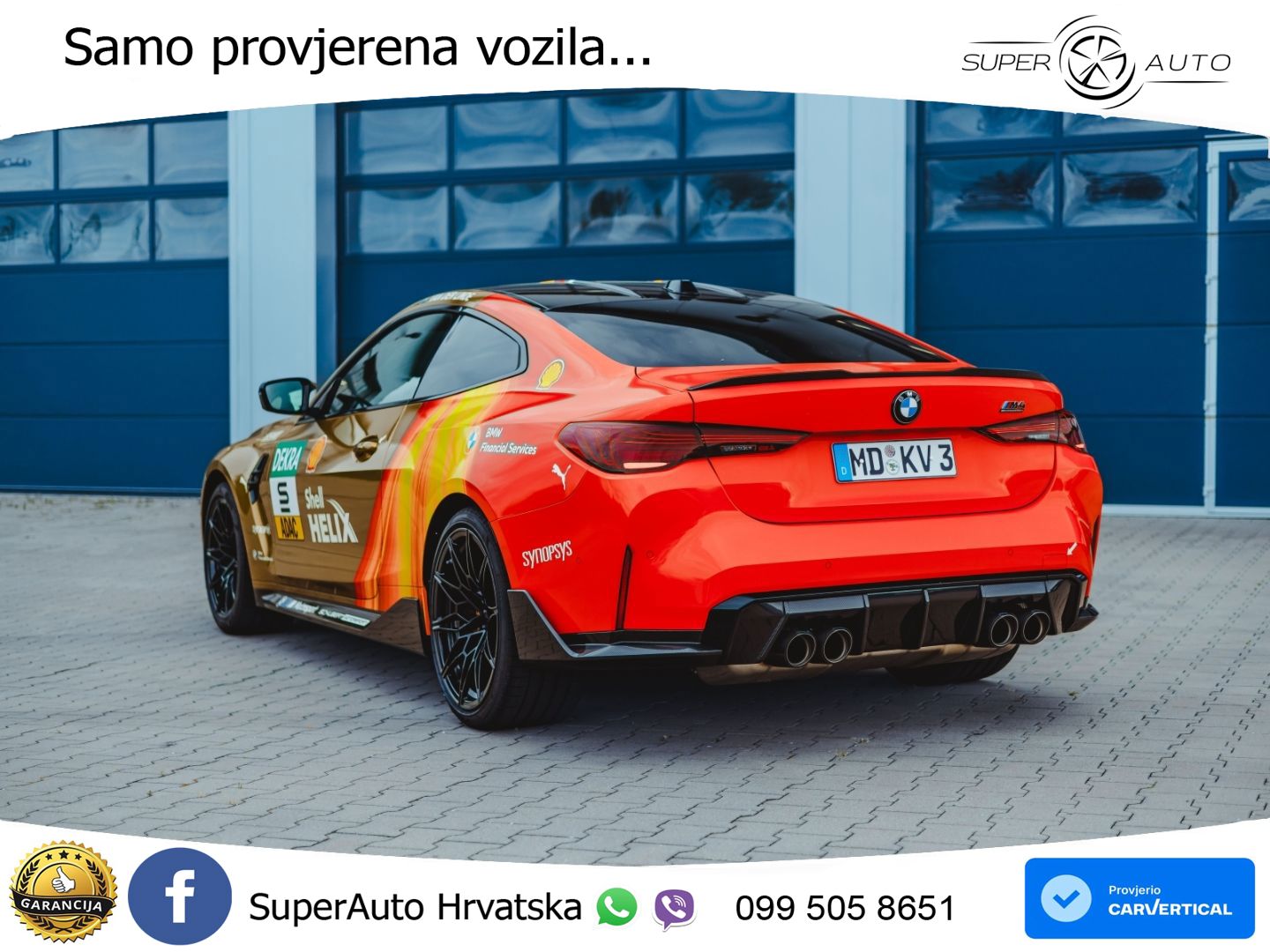 BMW M4 Competition 3.0 (510 KS) Steptronic LED+GR SJED+ACC