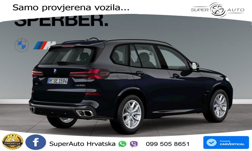 BMW X5 M60i V8 (530 KS) xDrive Steptronic M Sport ZRAČNI+ACC+GR SJED+KAM+PANO