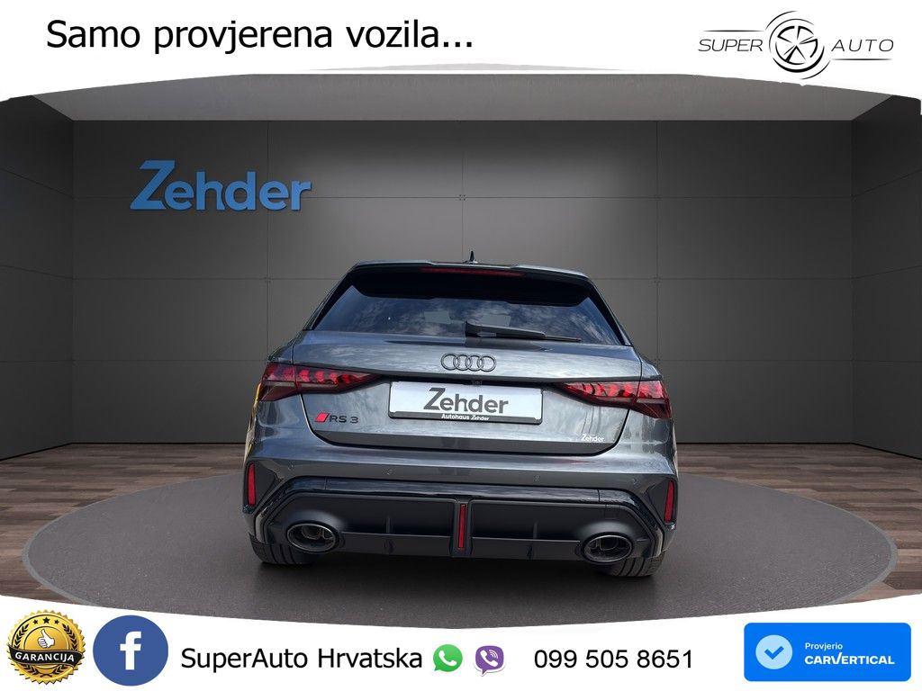 Audi RS3 Sportback 2.5 TFSI (400 KS) quattro S tronic LED+GR SJED+ACC
