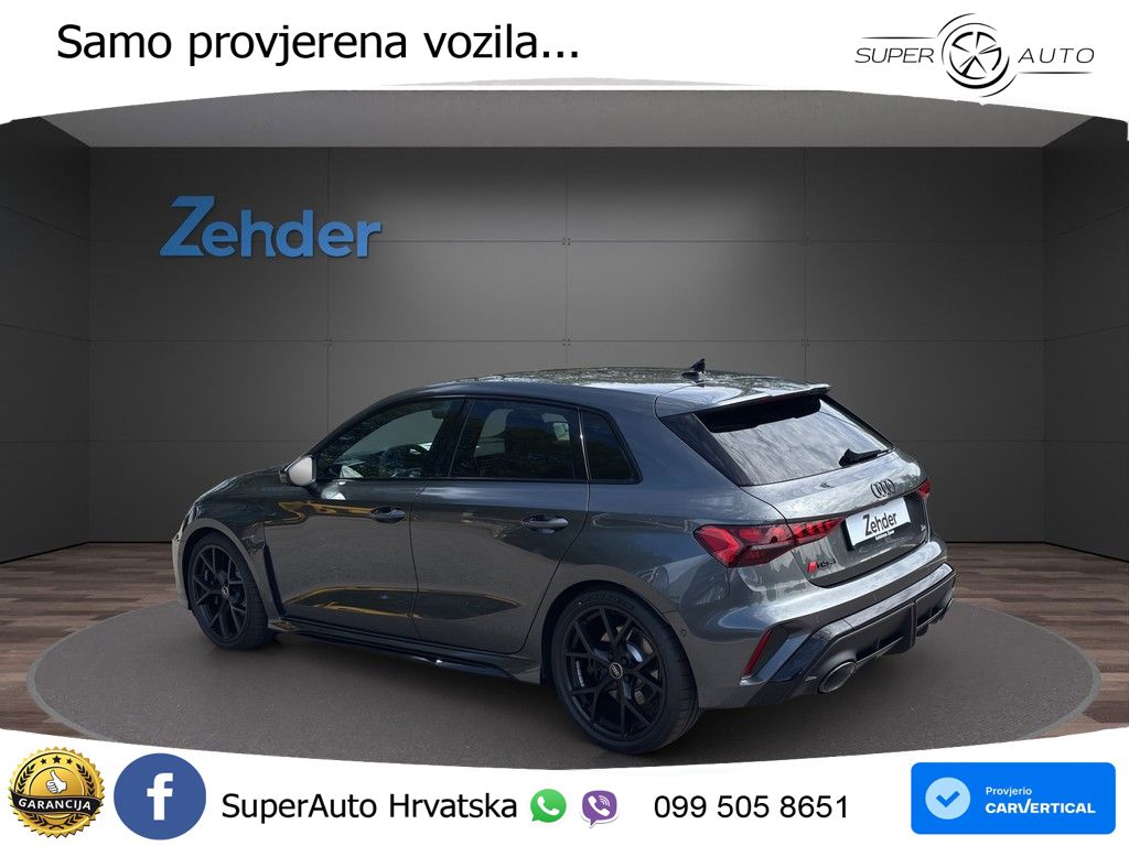 Audi RS3 Sportback 2.5 TFSI (400 KS) quattro S tronic LED+GR SJED+ACC