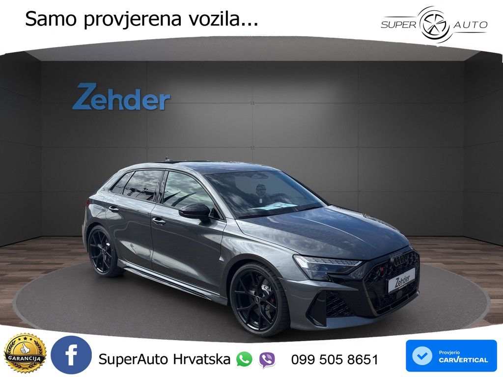 Audi RS3 Sportback 2.5 TFSI (400 KS) quattro S tronic LED+GR SJED+ACC